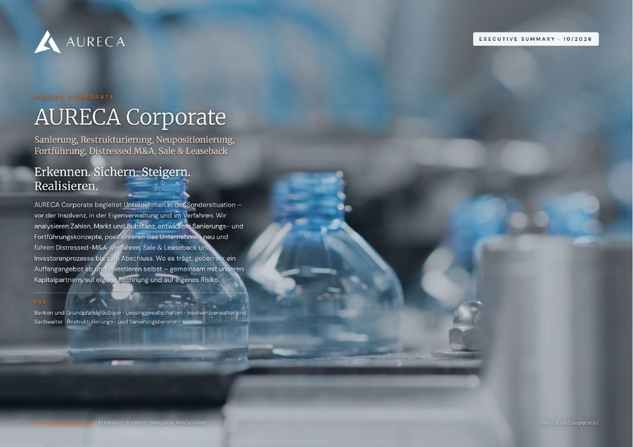 Deckblatt Executive Summary Corporate